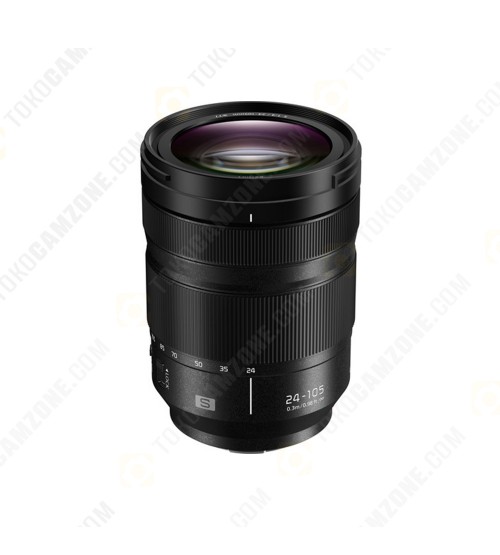 Panasonic Lumix S 24-105mm f/4 Macro O.I.S. Lens S-R24105GC (Promo Cashback Rp 5.100.000)